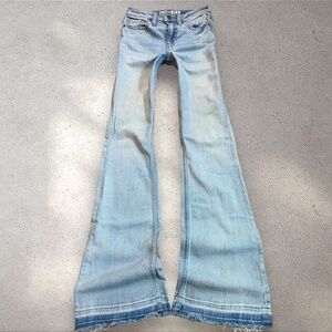 IDYLLWIND Mid-High Rise Flare Jeans